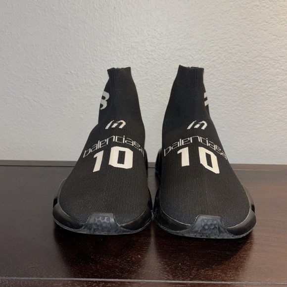 BALENCIAGA BB LOGO SPEED RUNNER - Picture 1 of 7